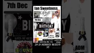 Celebrating Ian Sweetness Earthstrong Happening in Queens New York SatDec7th2024🔥📡📡🔥🔥🔥 [upl. by Corwun]