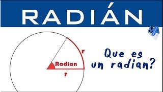 Qué es un Radián [upl. by Namreg]