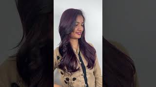 VIBRANT REDS  RED WITH VIOLET TONE 5565 COLOR TOUCH Naveenwella haircolor hairstyle [upl. by Yreved]