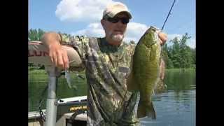 Where amp How to Catch Fast Moving River Smallmouth [upl. by Kristina]