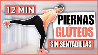 PIERNAS TONIFICADAS Y GLÚTEOS GRANDES SIN SENTADILLAS  AUMENTAR GLÚTEOS Y CADERAS en CASA [upl. by Brok572]