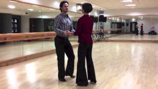 Salsa Cross Body Intermediate Routine Inspiration 2 Dance London [upl. by Etem597]