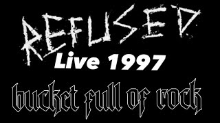 REFUSED  Popstad  Umeå  Sweden  1997  Rare Live  Full Show  Multi Camera  TV Broadcast [upl. by Ahsitram]