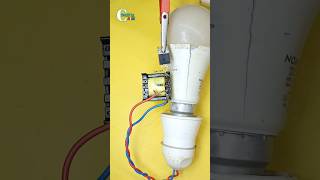 How to make mini inverter inverter shortsfeed shots diy Circuitbyatul howto  circuit  led [upl. by Wyly]