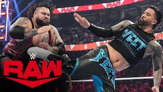 Jey Uso takes on “Big” Bronson Reed Raw highlights Jan 29 2024 [upl. by Romeo]