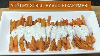 Yoğurt Soslu Havuç Kızartması  Naciye Kesici  Yemek Tarifleri [upl. by Aneles]