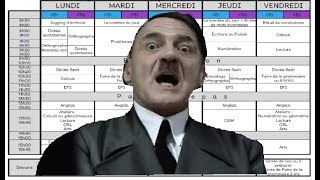 Hitler découvre son emploi du temps [upl. by Hairabez]