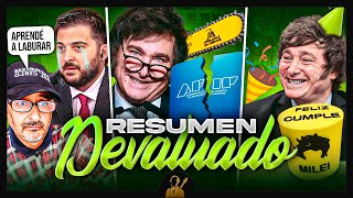 El Fin de la AFIP el Baile contra Milei y Brancatelli vs Intelectual de Miller  Resumen Devaluado [upl. by Ocirnor258]