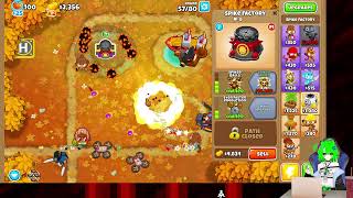 Bloons TD6 In the loop Hard Half Cash Co Op [upl. by Maegan]