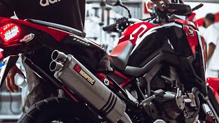 AKRAPOVIC AFRICA TWIN 1100 [upl. by Ram]