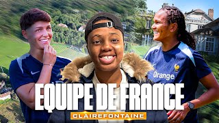 Jassiste à l’Entraînement de lÉquipe de France Féminine à Clairefontaine  VLOG [upl. by Odrareg]