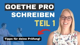 Goethe Pro Pflege Schreiben Teil 1  quotErfolgreich Berichte erstellenquot Goethe PRO B2 PFLEGE [upl. by Melak737]