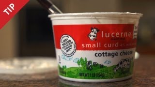 How To Keep Cottage Cheese Fresh Longer  CHOW Tip [upl. by Seuqirdor460]