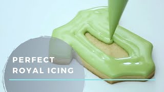 How to Make The BEST ROYAL ICING Quick amp Easy Tasty Recipe [upl. by Nedle]