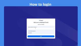 How to log into MyRapid portal  Rapid tutorials [upl. by Keller]