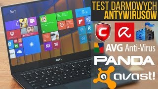 Test DARMOWYCH Antywirusów  Wydajność i skuteczność [upl. by Einial]