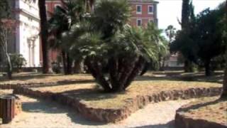 Walk through the park of Villa Aldobrandini an elevated park in the center of Rome [upl. by Eisen]