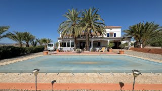 Spanish Property  3 Bed 2 Bath Cortijo with Pool and Warehouse in Las Cunas Almería [upl. by Lanae]