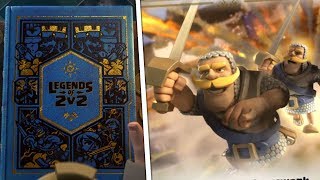 CREA TU HISTORIA LEGENDARIA EN CLASH ROYALE‼️  TU Y TUS AMIGOS en 2c2 [upl. by Eemak]