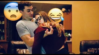 Pass Out Prank On Boyfriend Cute Reaction [upl. by Aralomo]