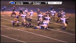 Huntingdons 29 Jacob Warbritton 6 yd TD [upl. by Kare]