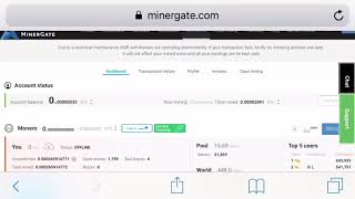 Curhat Mining Cara Withdraw di Minergate [upl. by Marucci746]