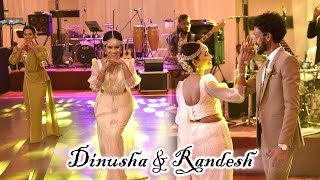 Dinusha amp Randesh  Wedding Surprise Dance  2024 [upl. by Nuri]