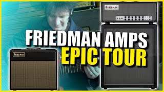 Exploring The EPIC Friedman Amps HQ  Interview With Dave Friedman [upl. by Eelarak]