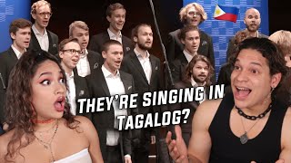 Waleska amp Efra react to AMAZING International Choirs Singing Filipino Songs [upl. by Mcmaster811]