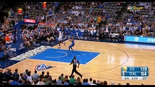 Warriors Rookie Jordan Bell Throws Himself an Alley Oop Off the Backboard in His 4th NBA Game [upl. by Teagan337]