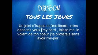 Dibson  Tous les jours [upl. by Roque]