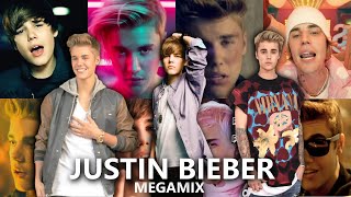 Justin Bieber The Eras Megamix 2023  50 Justin Bieber songs [upl. by Arriec]