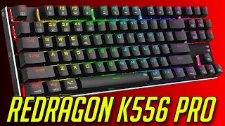 Redragon K556 Pro TKL Aluminum Trimode HotSwap [upl. by Cerelly]