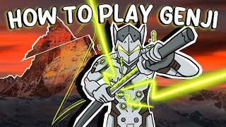 HOW TO PLAY GENJI IN OVERWATCH 2 [upl. by Inail143]