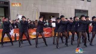 Radio City Rockettes quotHeart and Lightsquot on Today Show [upl. by Anihcak]