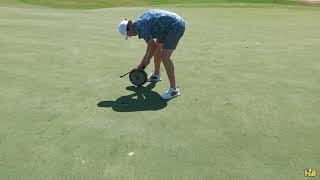 Austin Reaves hilariously playing golf with a frying pan [upl. by Kaete789]