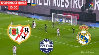 🔴RAYO VALLECANO  REAL MADRID EN VIVO  FUT AND GOL [upl. by Dieter982]