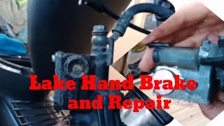 Motorcycle Brake Repair  Paano Ayusin ang Tagas [upl. by Analra]