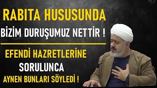 BİZİM DURUŞUMUZ NETTİR  EFENDİYE SORULUNCA AYNEN BUNLARI SÖYLEDİ Muhammed Fatih Hoca [upl. by Paynter]