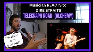 Musician REACTS to DIRE STRAITS  Telegraph Road ALCHEMY live [upl. by Hras291]