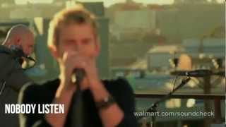 Lifehouse Nobody Listen Walmart Soundcheck [upl. by Erdrich85]