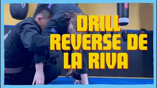 Gordon Ryan Reverse de la riva by Leonardo Almeida [upl. by Eilagam580]