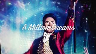 A Million Dreams lyricsby Ziv Zaifman Hugh Jackman amp Michelle Williams [upl. by Anuahsal277]