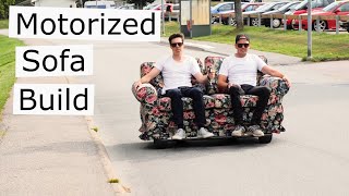 Motorized Sofa Build [upl. by Oigimer]