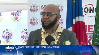 OKULAC towns host joint trade fair at Karibib  nbc [upl. by Nahtanoj]