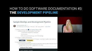 How to do Software Documentation 3 The Development Pipeline [upl. by Mcgraw137]