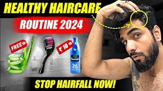 Ultimate Healthy Haircare Routine for Men in 2024 India  Tips amp Tricks  The Gabru Life [upl. by Petula]