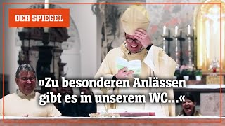 Video vom Ostergottesdienst Der Lachanfall des Bischofs  DER SPIEGEL [upl. by Yenaffit]