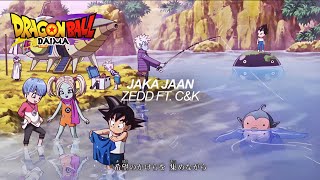 Dragon Ball DAIMA Opening quotJaaka Janquot LETRA [upl. by Hatnamas]