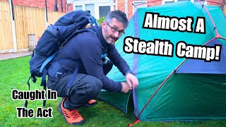 Neighbours Grassed On Me  Stealth Camping In My Clients Back Garden [upl. by Sharai]